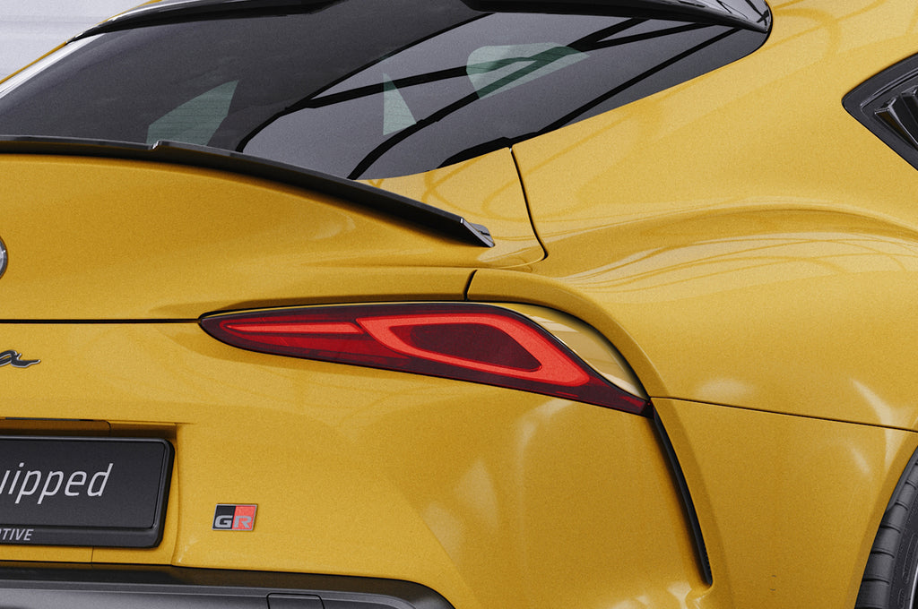 CSR Rücklichtblenden für Toyota GR Supra (A90) RB022-G Glossy schwarz Hochglanz (keine Lackierung erforderlich)