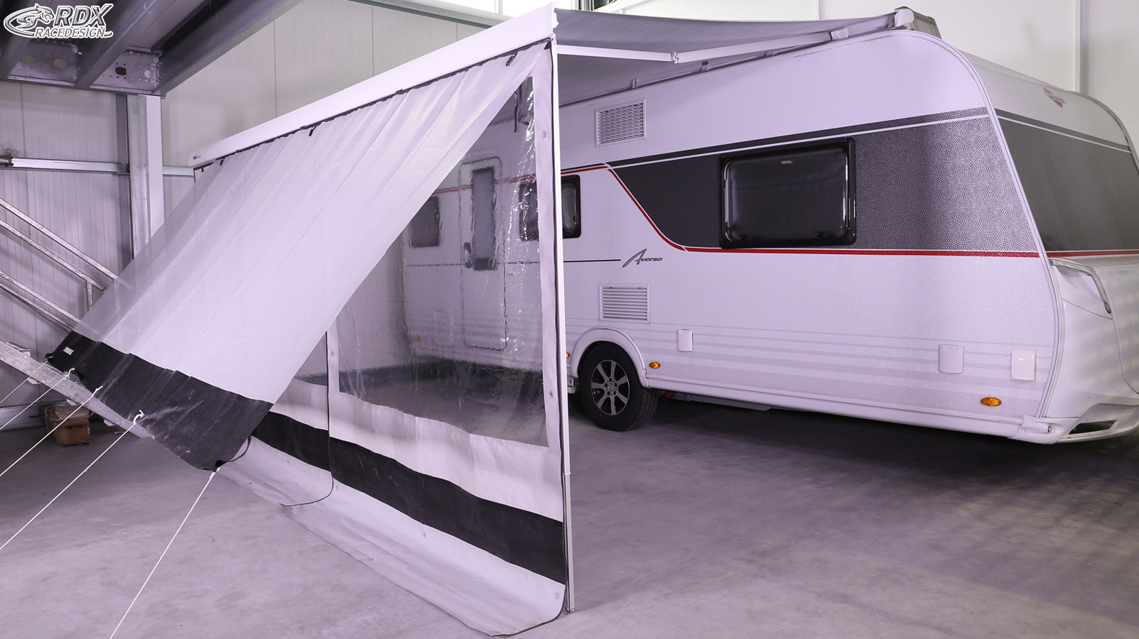 RDX Doppelkeder-Profil DUO-KEDER 1m, Doppel-Kederleiste für Camping-Markisen