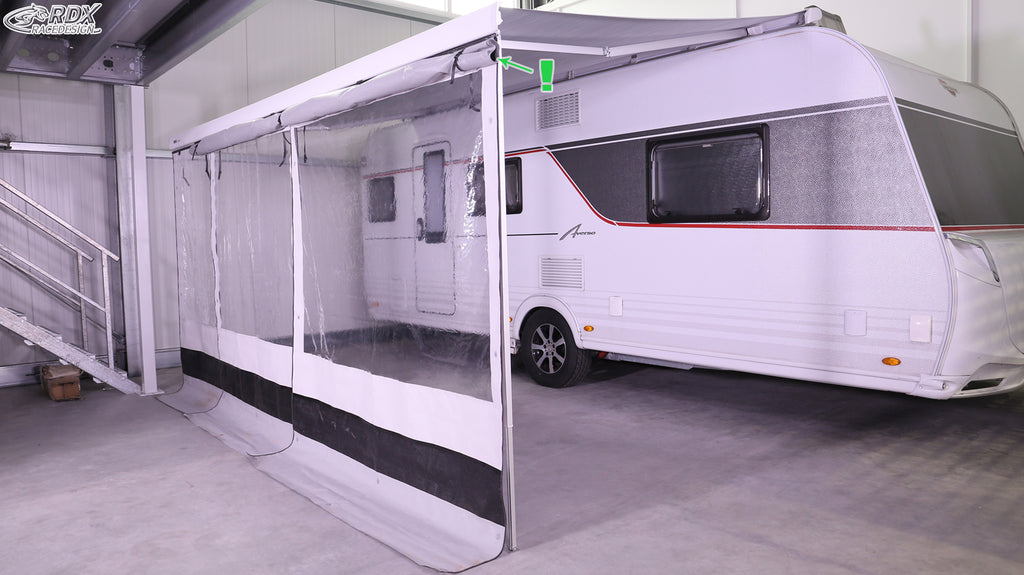 RDX Doppelkeder-Profil DUO-KEDER 1m, Doppel-Kederleiste für Camping-Markisen