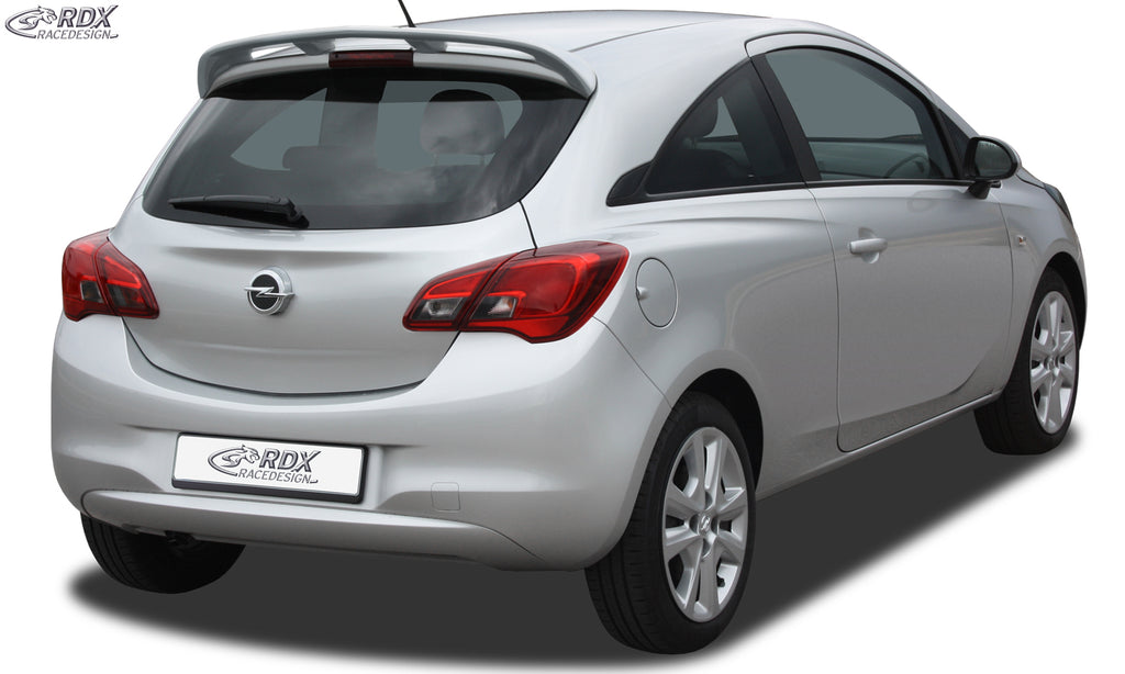 RDX Dachspoiler für OPEL Corsa E (2/3-türer) "OPC Look" Heckspoiler Spoiler