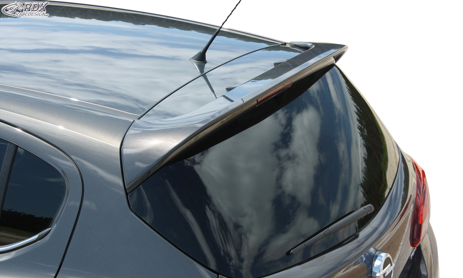 RDX Dachspoiler für OPEL Corsa E (4/5-türer) "OPC Look" Heckspoiler Spoiler