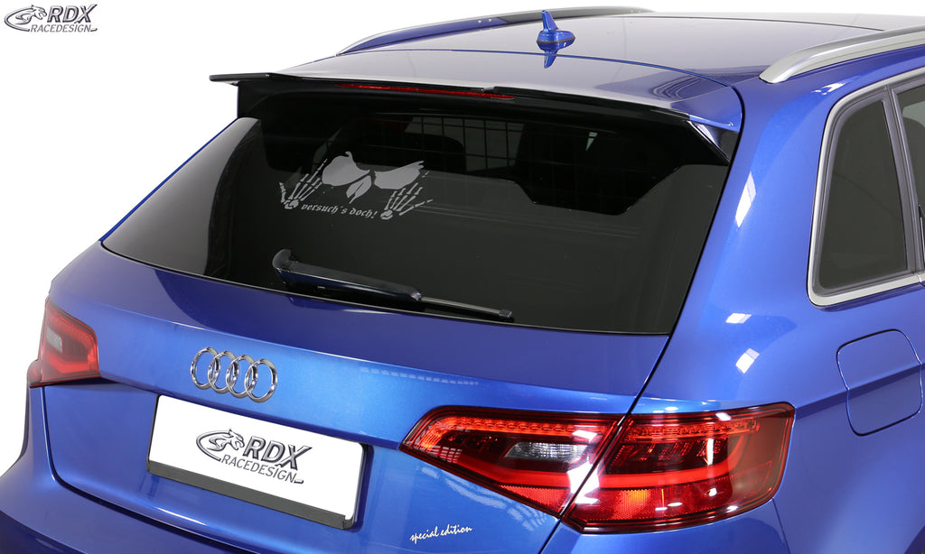 RDX Dachspoiler für AUDI A3 8VA Sportback / S3 (nur für S-Line & S3) Spoiler Ansatz Abrisskante