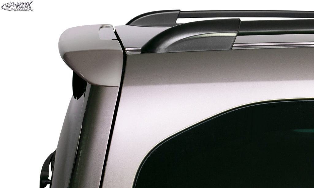 RDX Dachspoiler für CITROEN Berlingo, FIAT Doblo & PEUGEOT Partner & Rifter, OPEL Combo, TOYOTA ProAce City mit Heckklappe Heckspoiler Spoiler