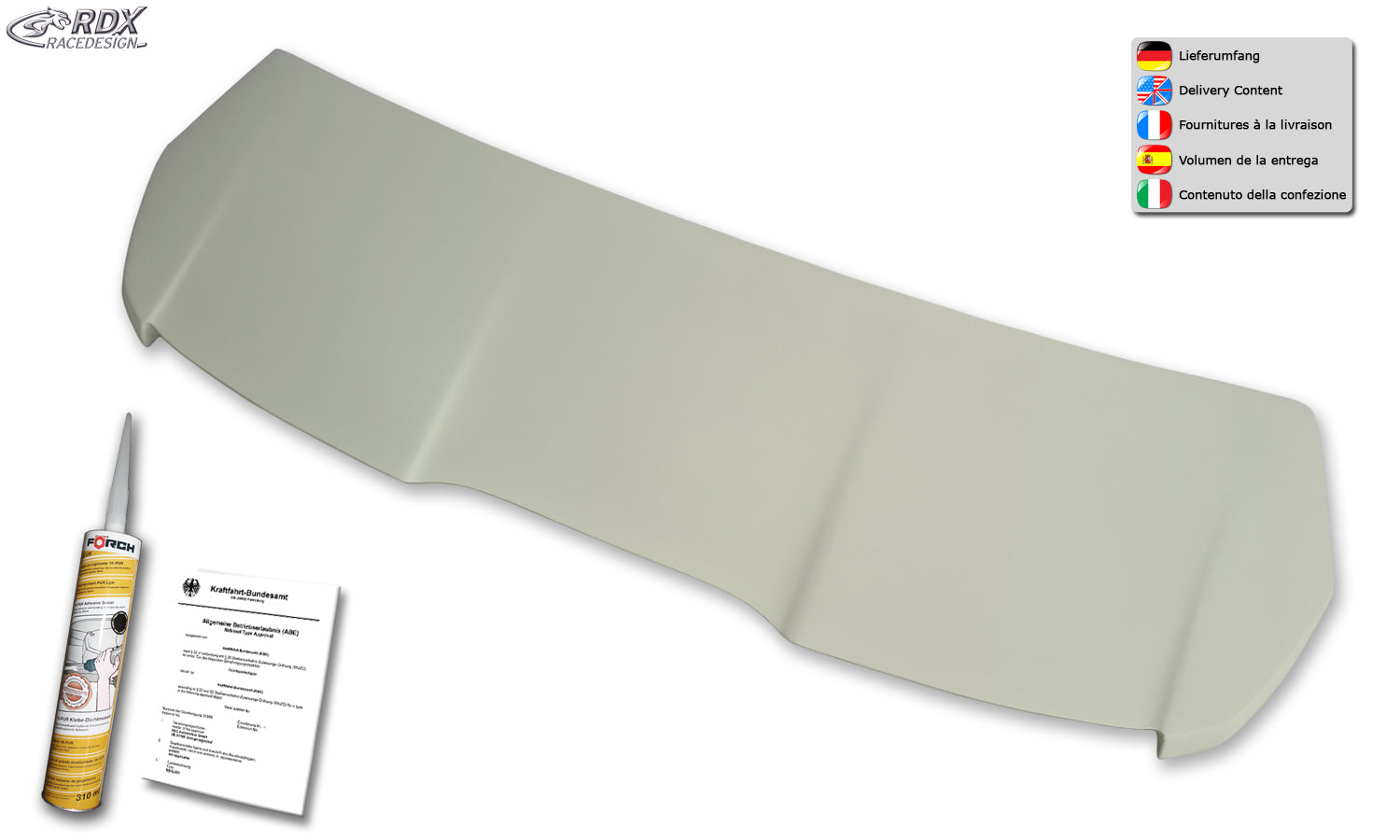 RDX Dachspoiler für FORD EcoSport Heckspoiler Spoiler
