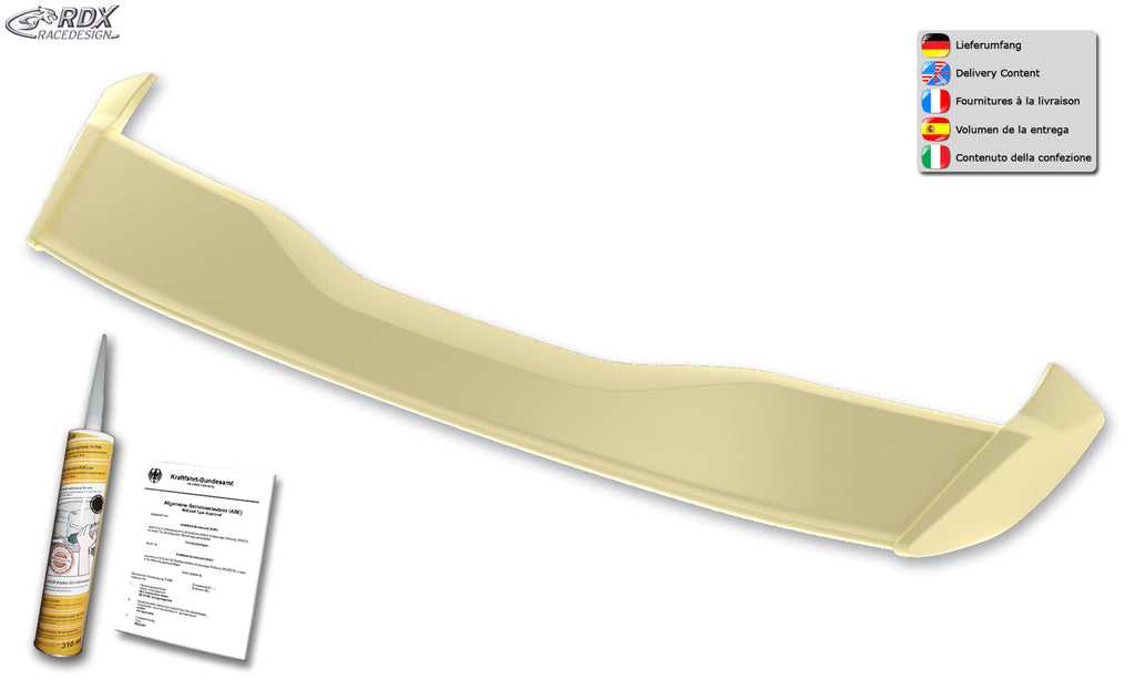 RDX Dachspoiler für FORD Focus 3 Turnier Kombi ST / ST-Line