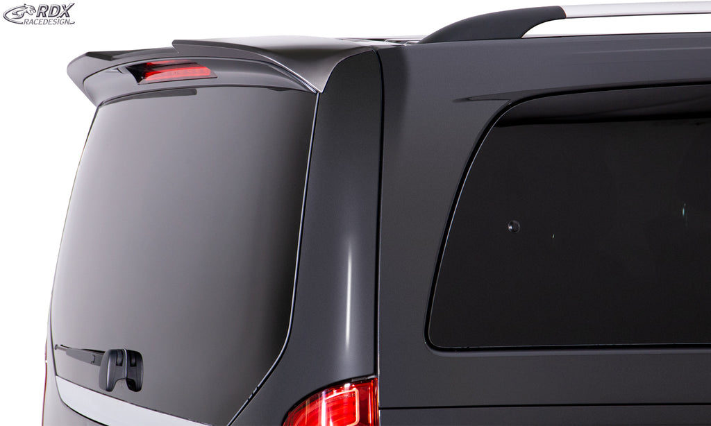RDX Dachspoiler für MERCEDES V-Klasse W447 (2014-heute) mit Heckklappe, auch für AMG-Line, Heckspoiler Spoiler