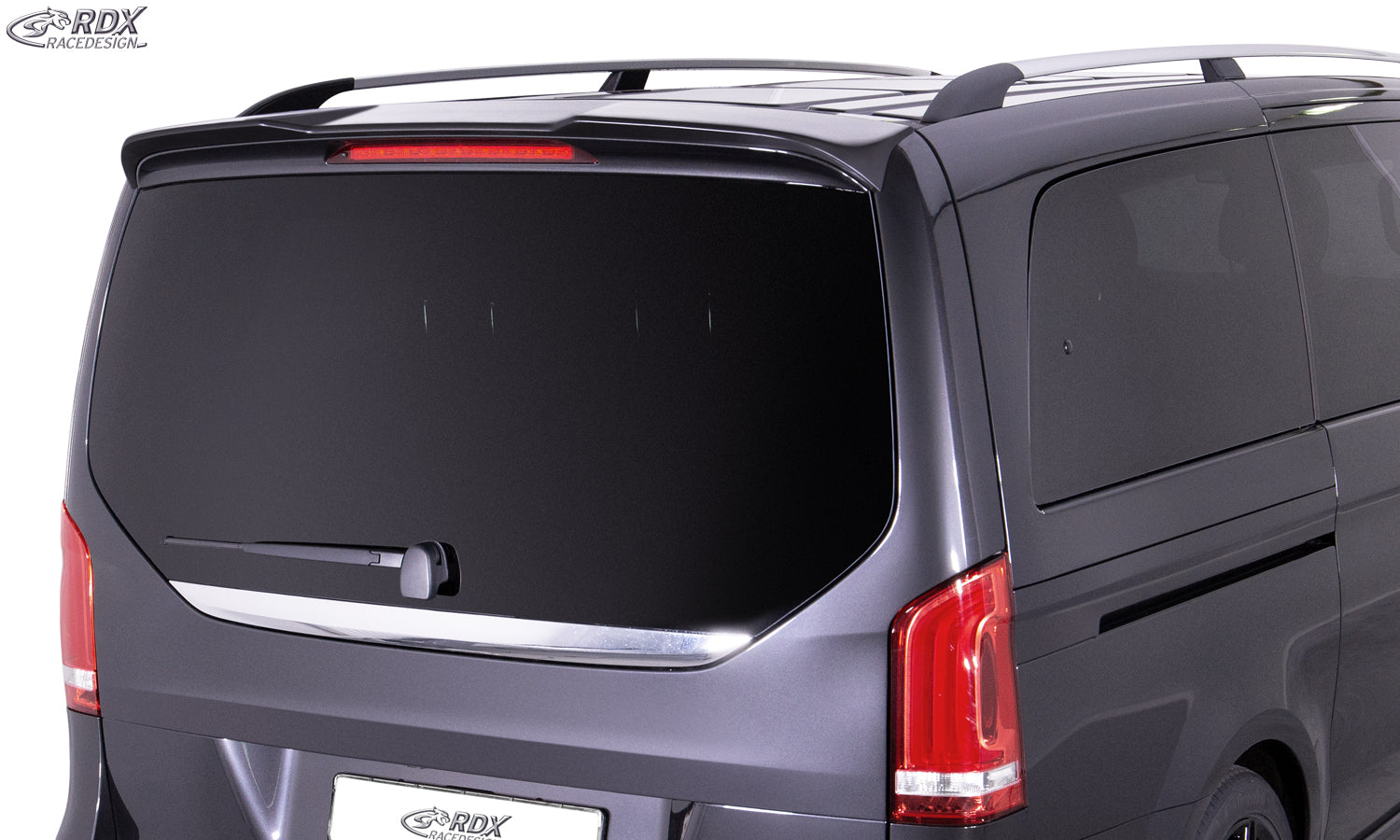 RDX Dachspoiler für MERCEDES V-Klasse W447 (2014-heute) mit Heckklappe, auch für AMG-Line, Heckspoiler Spoiler