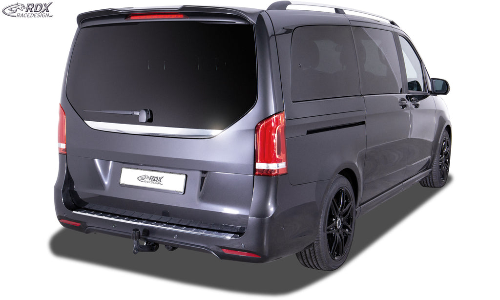 RDX Dachspoiler für MERCEDES V-Klasse W447 (2014-heute) mit Heckklappe, auch für AMG-Line, Heckspoiler Spoiler