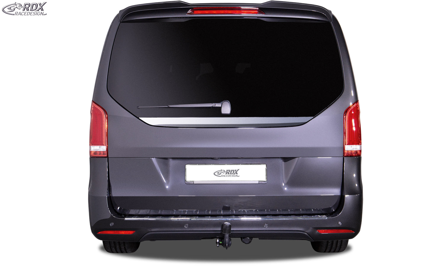 RDX Dachspoiler für MERCEDES V-Klasse W447 (2014-heute) mit Heckklappe, auch für AMG-Line, Heckspoiler Spoiler