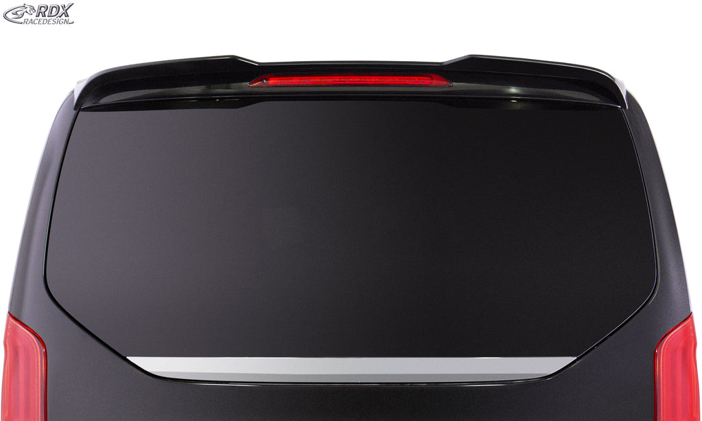 RDX Dachspoiler für MERCEDES V-Klasse W447 (2014-heute) mit Heckklappe, auch für AMG-Line, Heckspoiler Spoiler