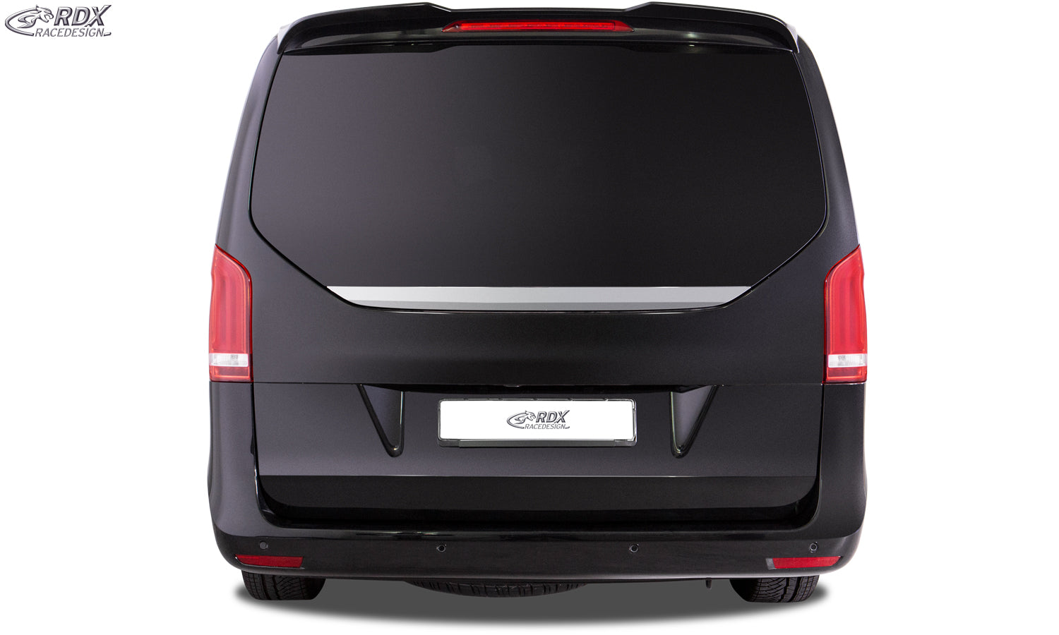 RDX Dachspoiler für MERCEDES V-Klasse W447 (2014-heute) mit Heckklappe, auch für AMG-Line, Heckspoiler Spoiler