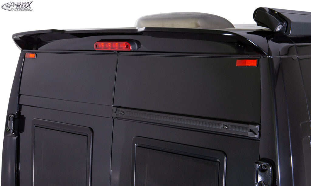 RDX Dachspoiler für FIAT Ducato, CITROEN Jumper, OPEL Movano, PEUGEOT Boxer, TOYOTA ProAce Max, RAM ProMaster (H2) Heckspoiler Spoiler