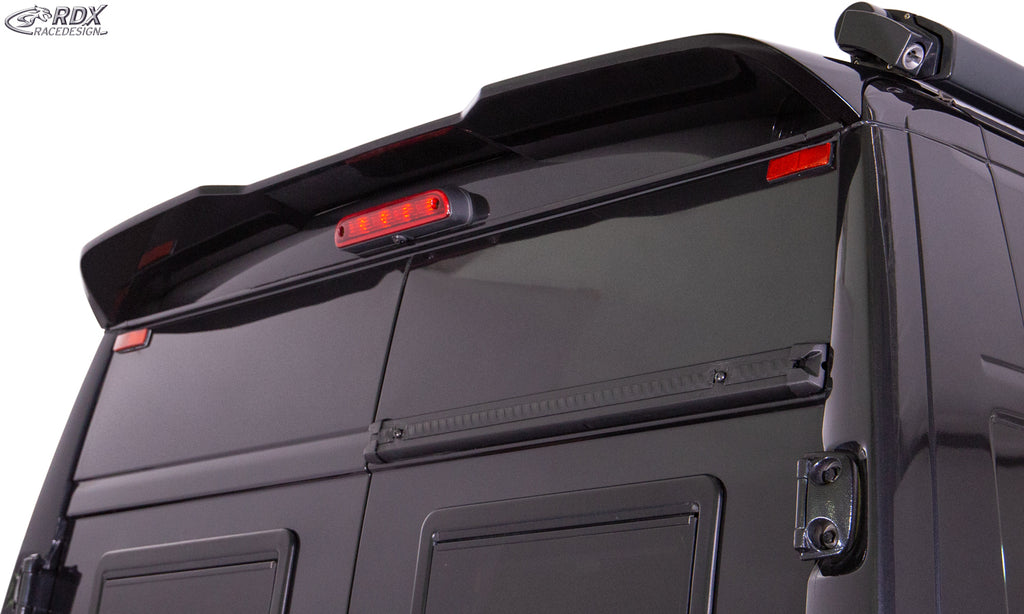 RDX Dachspoiler für FIAT Ducato, CITROEN Jumper, OPEL Movano, PEUGEOT Boxer, TOYOTA ProAce Max, RAM ProMaster (H2) Heckspoiler Spoiler