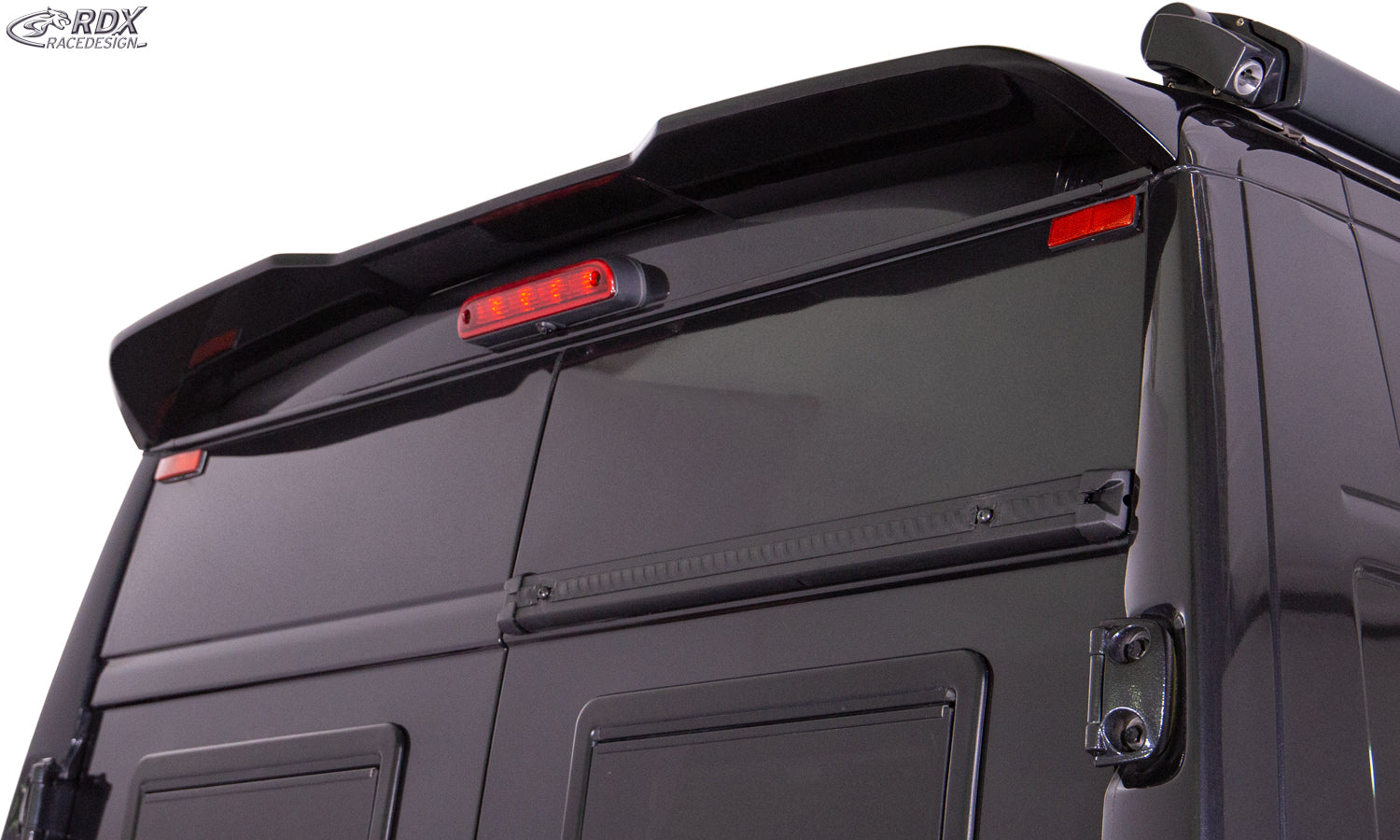 RDX Dachspoiler für FIAT Ducato, CITROEN Jumper, OPEL Movano, PEUGEOT Boxer, TOYOTA ProAce Max, RAM ProMaster (H2) Heckspoiler Spoiler