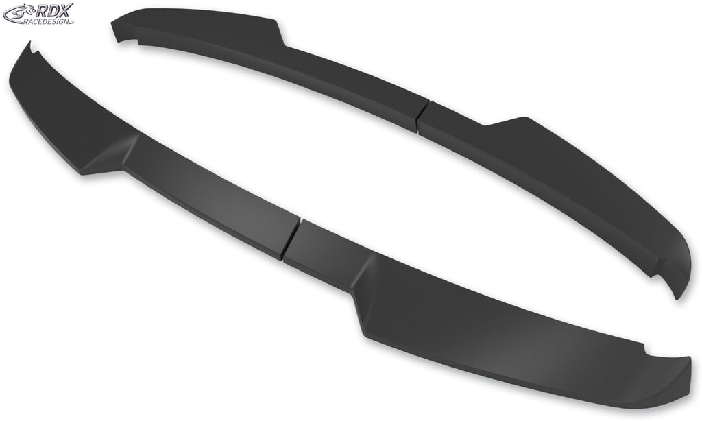 RDX Dachspoiler für VW Caddy SB 2K 2KN (2020+) & FORD Tourneo Connect SK SKN (2022+) mit geteilter Heckklappe Flügeltüren Heckspoiler Spoiler Flügeltürer