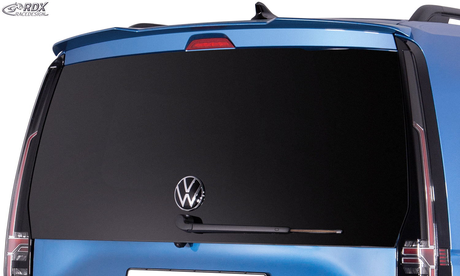 RDX Dachspoiler für VW Caddy SB 2K 2KN (2020+) & FORD Tourneo Connect SK SKN (2022+) mit Heckklappe Heckspoiler Spoiler Flügeltürer