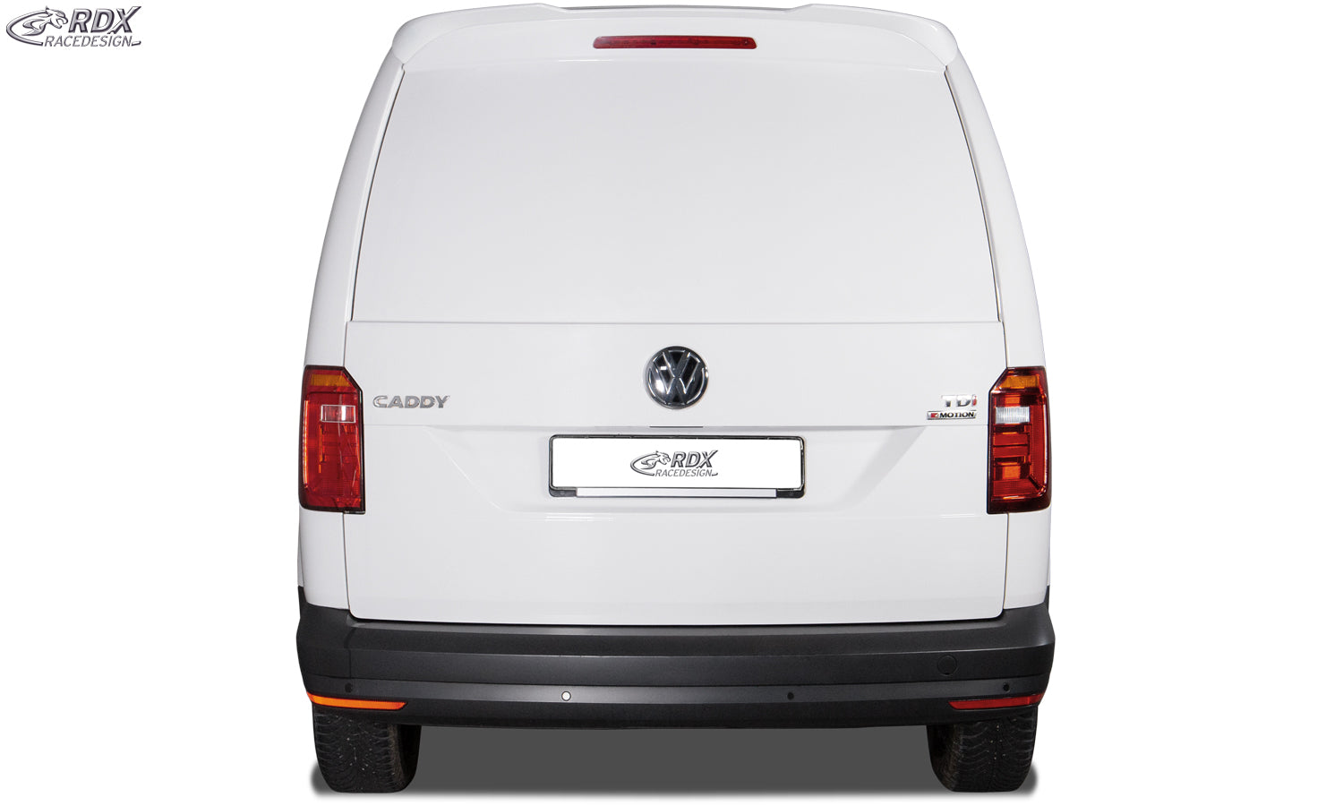 RDX Dachspoiler für VW Caddy 2K 2KN (2015-2020) mit Heckklappe Heckspoiler Spoiler Flügeltürer