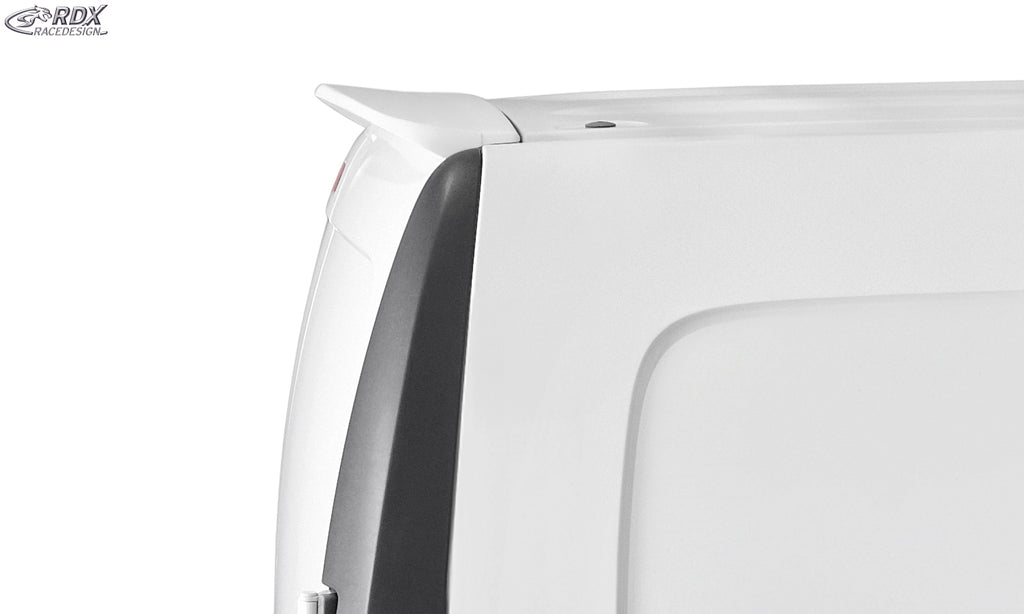 RDX Dachspoiler für MERCEDES Citan (X / 2012+) & NISSAN NV250 (W / 2019+) & RENAULT Kangoo (W / 2013+) für Flügeltürer Heckspoiler Spoiler