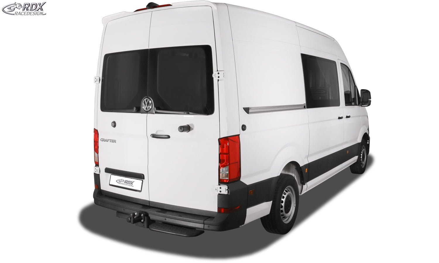 RDX Dachspoiler für VW Crafter & MAN TGE Hochdach H2 (2017+) Heckspoiler Spoiler