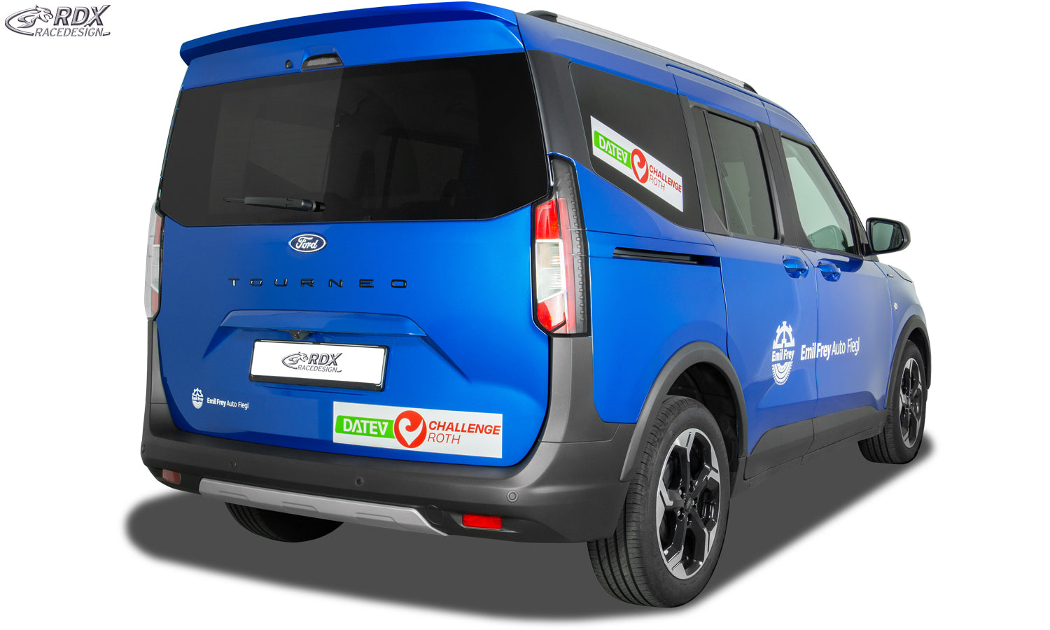 RDX Dachspoiler für FORD Transit Courier & Tourneo Courier (N1P / N3P / 2024+) Heckspoiler Spoiler
