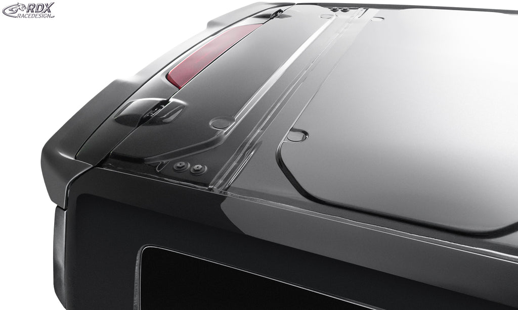 RDX Dachspoiler für FORD Transit Custom / Tourneo Custom (2023+) & VW Transporter / Caravelle (2025+) Heckklappe Heckspoiler Spoiler