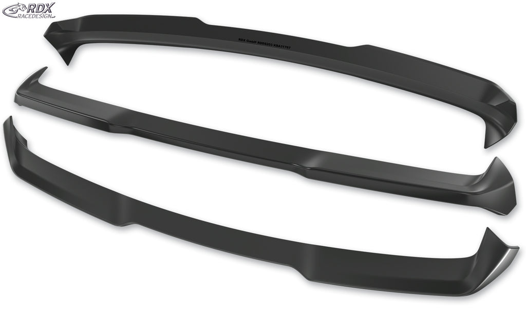 RDX Dachspoiler für FORD Transit Custom / Tourneo Custom (2023+) & VW Transporter / Caravelle (2025+) Heckklappe Heckspoiler Spoiler