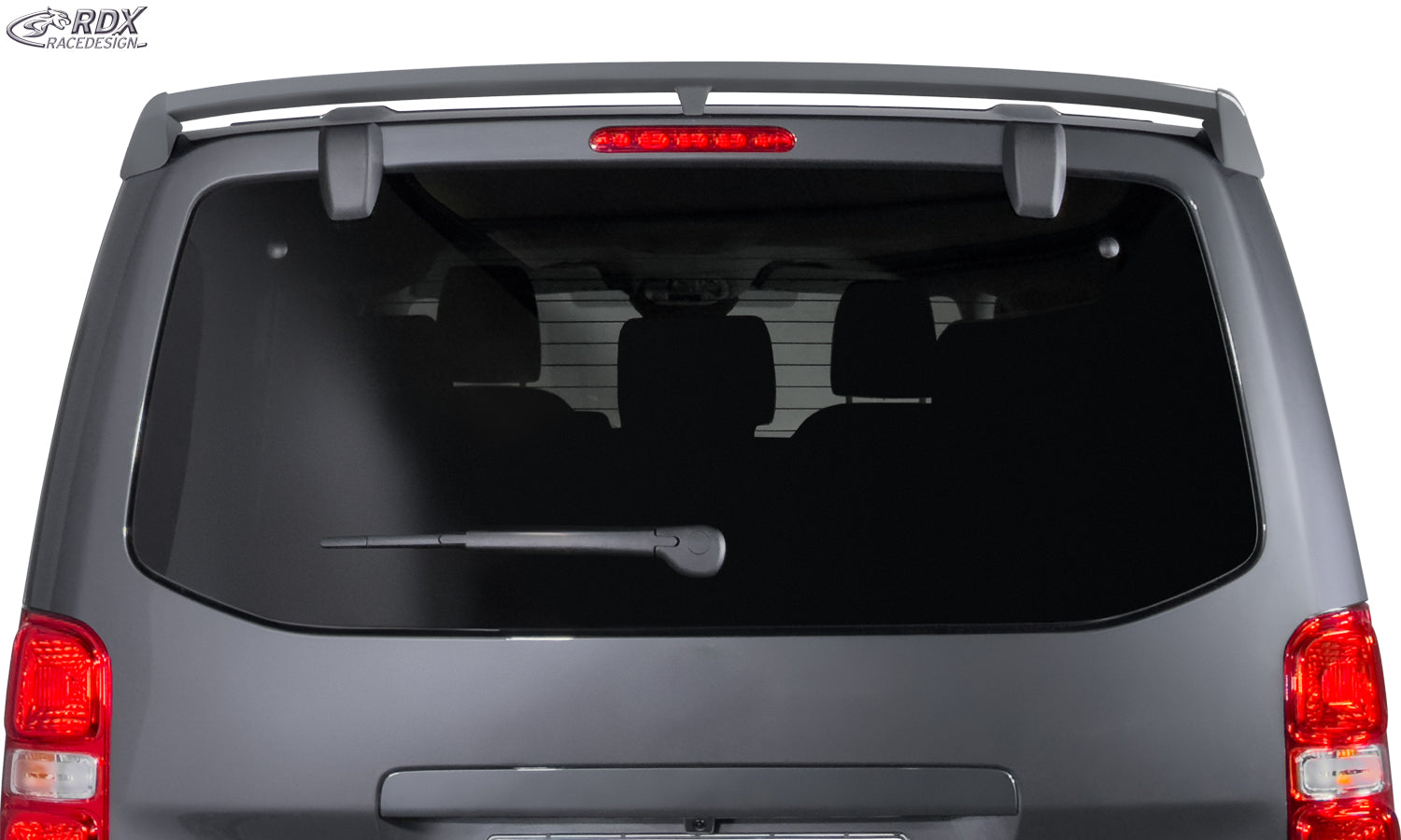 RDX Dachspoiler für CITROEN Jumpy & SpaceTourer, FIAT Scudo & Ulyssee, OPEL Zafira & Vivaro, PEUGEOT Expert & Traveller, TOYOTA Proace & Proace Verso (V) Heckklappe Heckspoiler Spoiler