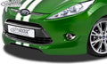 RDX Frontspoiler für FORD Fiesta MK7 JA8 JR8 (2008-2012) Frontlippe Front Ansatz Spoilerlippe