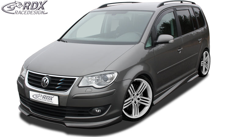 RDX Frontspoiler für VW Touran 1T 2007+ Frontlippe Front Ansatz Vorne Spoilerlippe