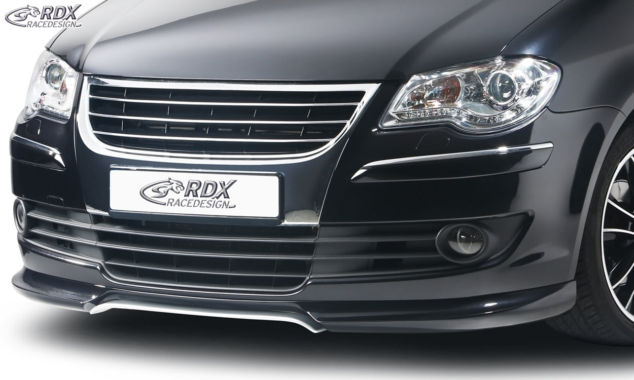 RDX Frontspoiler für VW Touran 1T 2007+ Frontlippe Front Ansatz Vorne Spoilerlippe