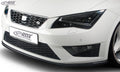 RDX Frontspoiler für SEAT Leon 5F FR + Cupra / Leon 5F SC FR + Cupra / Leon 5F ST FR + Cupra Frontlippe Front Ansatz Vorne Spoilerlippe Schwert