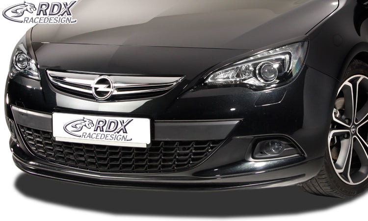 RDX Frontspoiler für OPEL Astra J GTC (nur für OPC-Line Frontlippe!) Frontlippe Front Ansatz Spoilerlippe