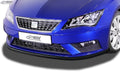 RDX Frontspoiler für SEAT Leon 5F Facelift 2017+ (auch SC und ST) Frontlippe Front Ansatz Vorne Spoilerlippe Schwert