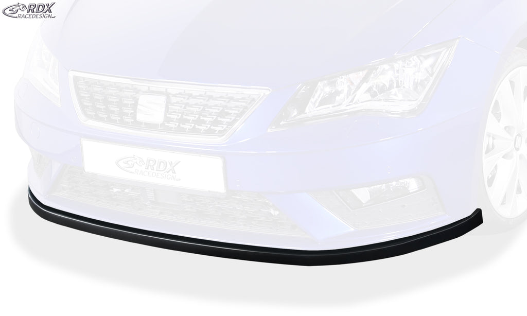RDX Frontspoiler für SEAT Leon 5F Facelift 2017+ (auch SC und ST) Frontlippe Front Ansatz Vorne Spoilerlippe Schwert