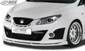 RDX Frontspoilerlippe VARIO-X für SEAT Ibiza 6J Cupra & Bocanegra -03/2012 Frontlippe Front Ansatz Vorne Spoilerlippe
