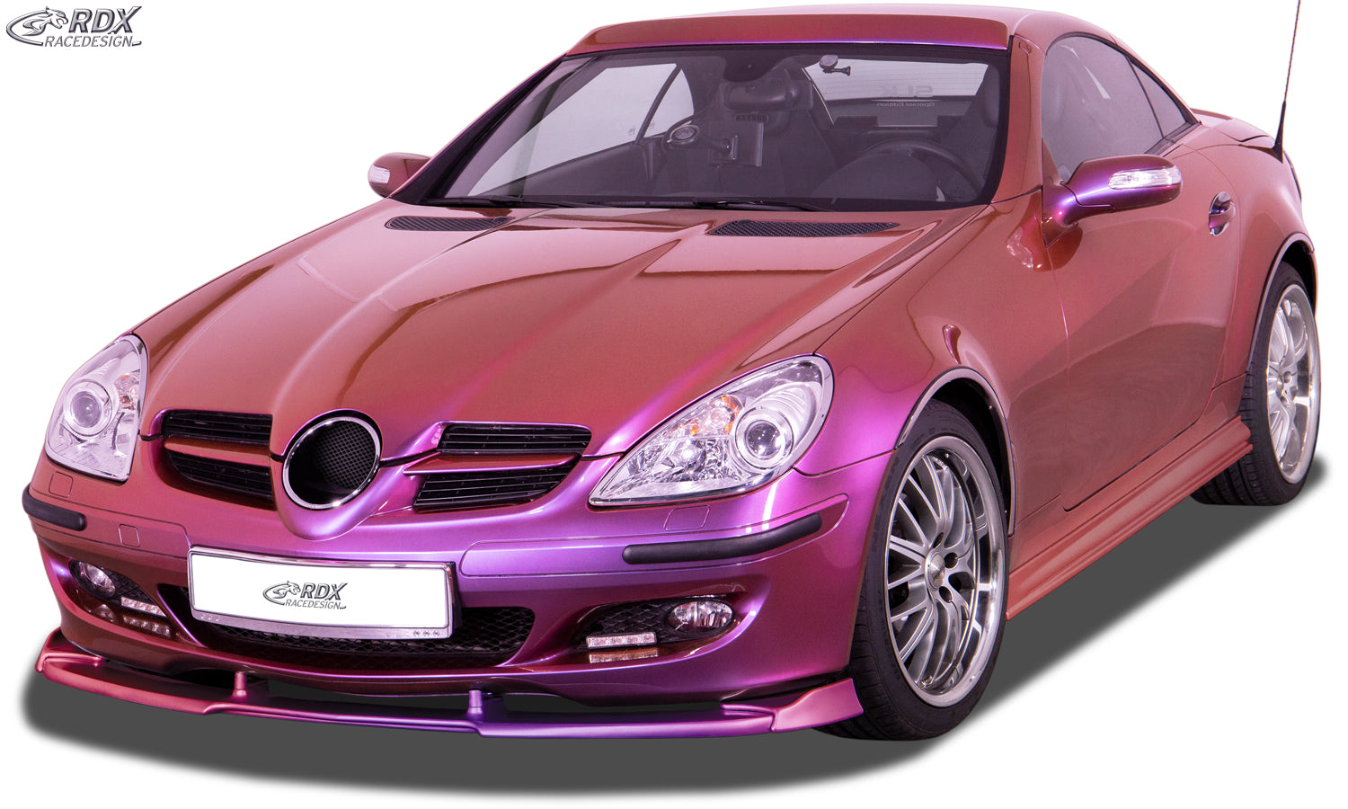 RDX Frontspoilerlippe VARIO-X für MERCEDES SLK R171 -2008 Frontlippe Front Ansatz Vorne Spoilerlippe