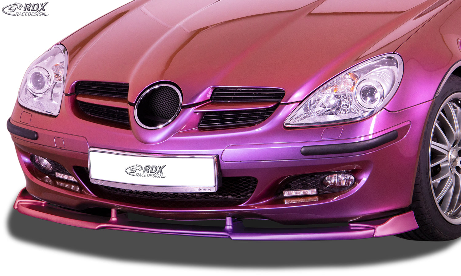 RDX Frontspoilerlippe VARIO-X für MERCEDES SLK R171 -2008 Frontlippe Front Ansatz Vorne Spoilerlippe