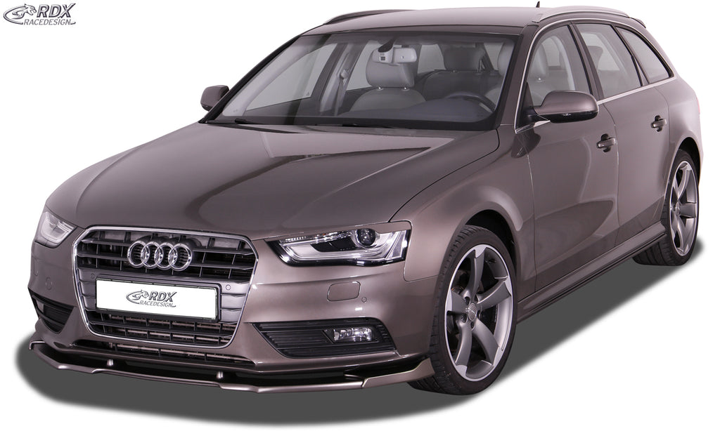 RDX Frontspoilerlippe VARIO-X für AUDI A4 B8 Facelift 2011+ Frontlippe "V2" Front Ansatz Vorne Spoilerlippe