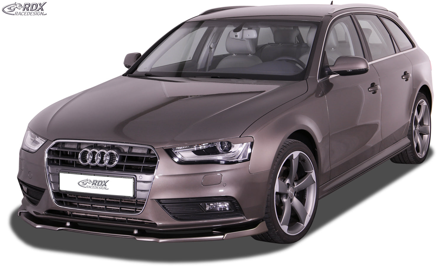 RDX Frontspoilerlippe VARIO-X für AUDI A4 B8 Facelift 2011+ Frontlippe "V2" Front Ansatz Vorne Spoilerlippe
