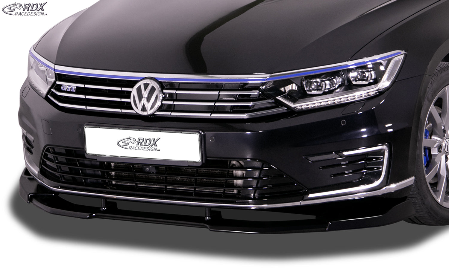 RDX Frontspoilerlippe VARIO-X für VW Passat 3G B8 GTE (-2019) Frontlippe Front Ansatz Vorne Spoilerlippe