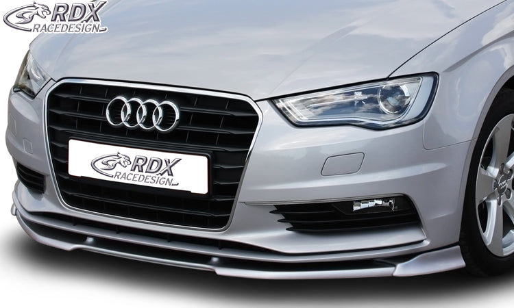 RDX Frontspoilerlippe VARIO-X für AUDI A3 8V, 8VA Sportback, 8VS Limousine, 8V7 Cabrio Frontlippe Front Ansatz Vorne Spoilerlippe