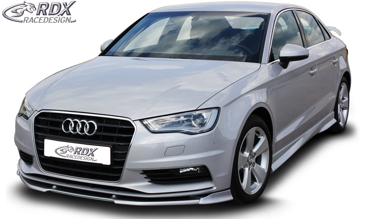 RDX Frontspoilerlippe VARIO-X für AUDI A3 8V, 8VA Sportback, 8VS Limousine, 8V7 Cabrio Frontlippe Front Ansatz Vorne Spoilerlippe