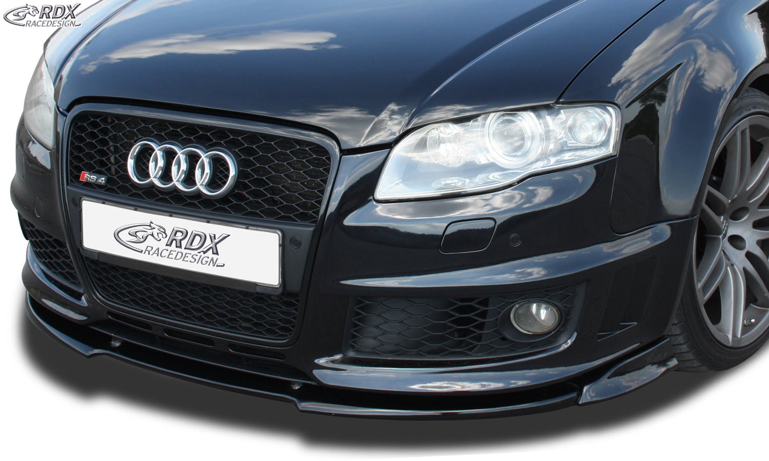 RDX Frontspoilerlippe VARIO-X für AUDI RS4 B7 Frontlippe Front Ansatz Vorne Spoilerlippe