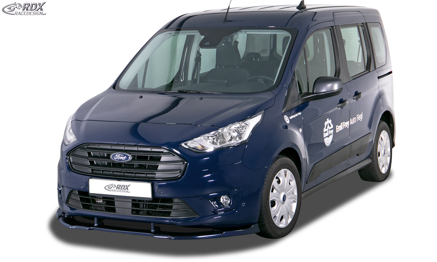 RDX Frontspoilerlippe VARIO-X für FORD Transit Connect / Tourneo Connect 2018-2022 Frontlippe Front Ansatz Vorne Spoilerlippe