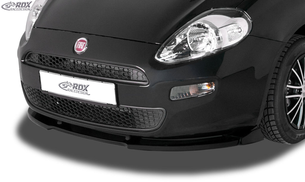 RDX Frontspoilerlippe VARIO-X für FIAT Punto (199) 2012-2018 Frontlippe Front Ansatz Vorne Spoilerlippe