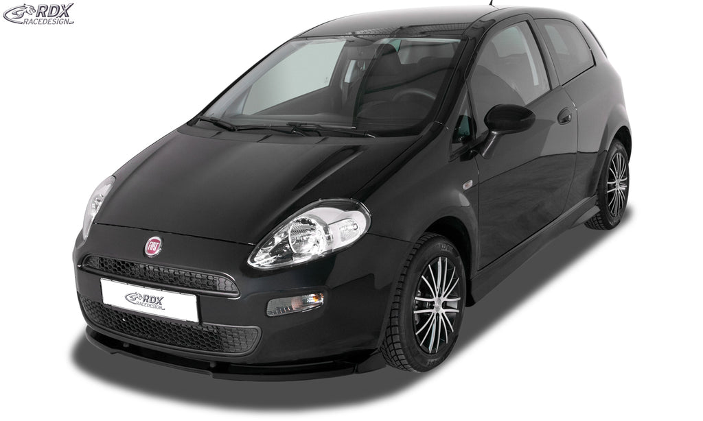 RDX Frontspoilerlippe VARIO-X für FIAT Punto (199) 2012-2018 Frontlippe Front Ansatz Vorne Spoilerlippe