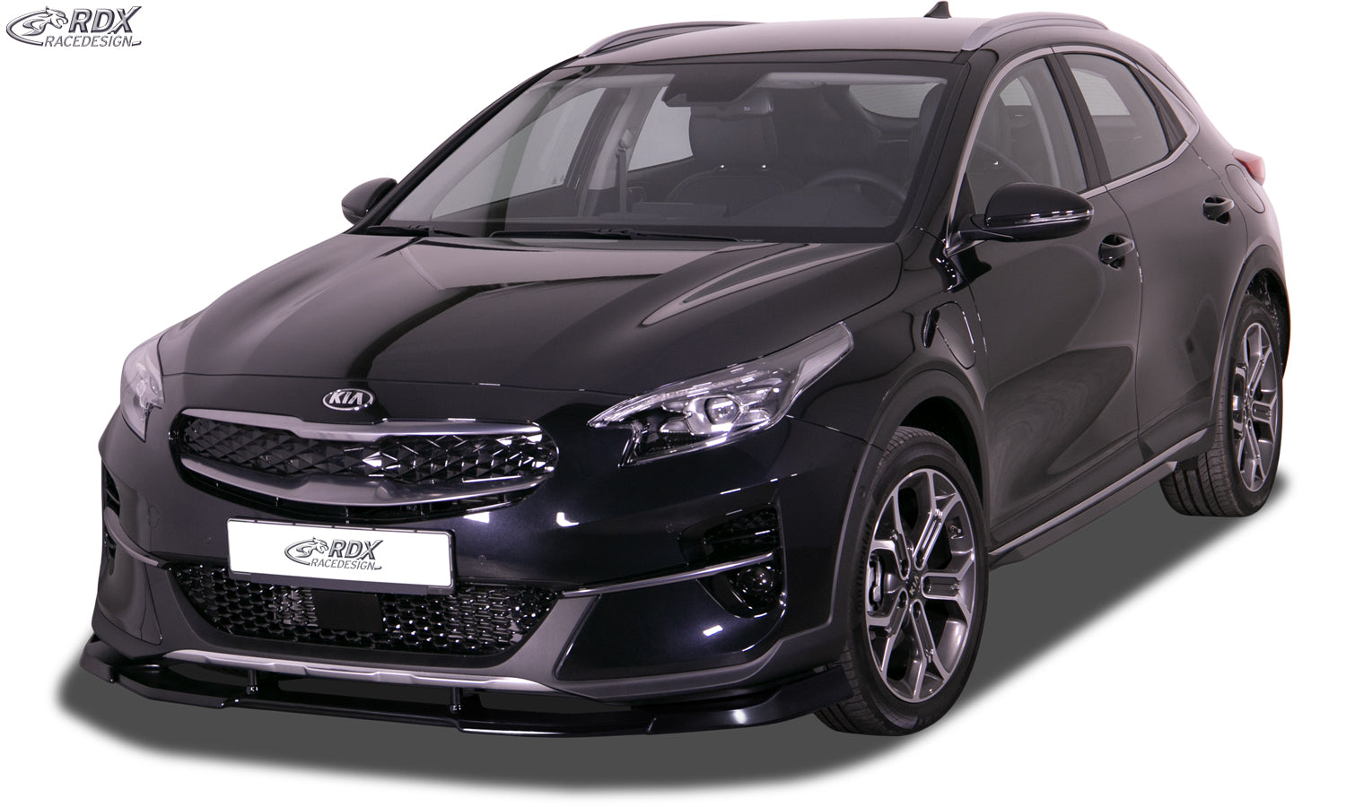RDX Frontspoilerlippe VARIO-X für KIA XCeed (CD) 2019+ Frontlippe Front Ansatz Vorne Spoilerlippe