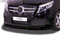 RDX Frontspoilerlippe VARIO-X für MERCEDES V-Klasse W447 2019+ Frontlippe Front Ansatz Vorne Spoilerlippe