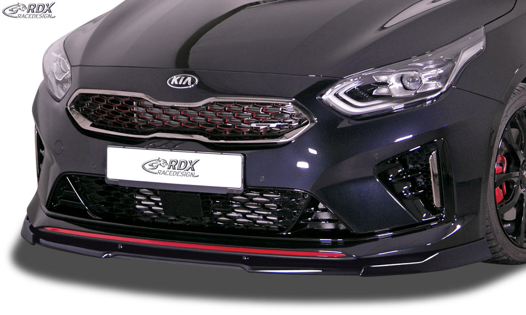 RDX Frontspoilerlippe VARIO-X für KIA Ceed & ProCeed GT / GT-Line (CD) Frontlippe Front Ansatz Vorne Spoilerlippe