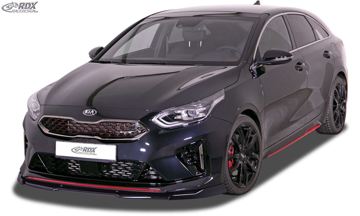 RDX Frontspoilerlippe VARIO-X für KIA Ceed & ProCeed GT / GT-Line (CD) Frontlippe Front Ansatz Vorne Spoilerlippe